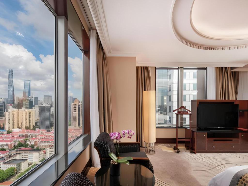 Grand Soluxe Zhongyou Hotel Sanghaj Kültér fotó