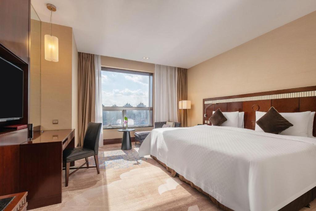 Grand Soluxe Zhongyou Hotel Sanghaj Kültér fotó
